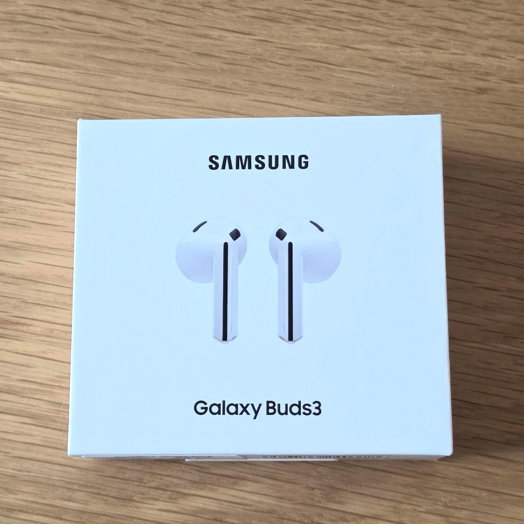 新品未開封　Samsung Galaxy Buds3 ホワイト