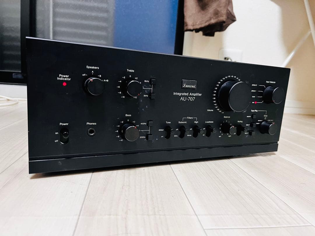 SANSUI AU-707 プリメインアンプ