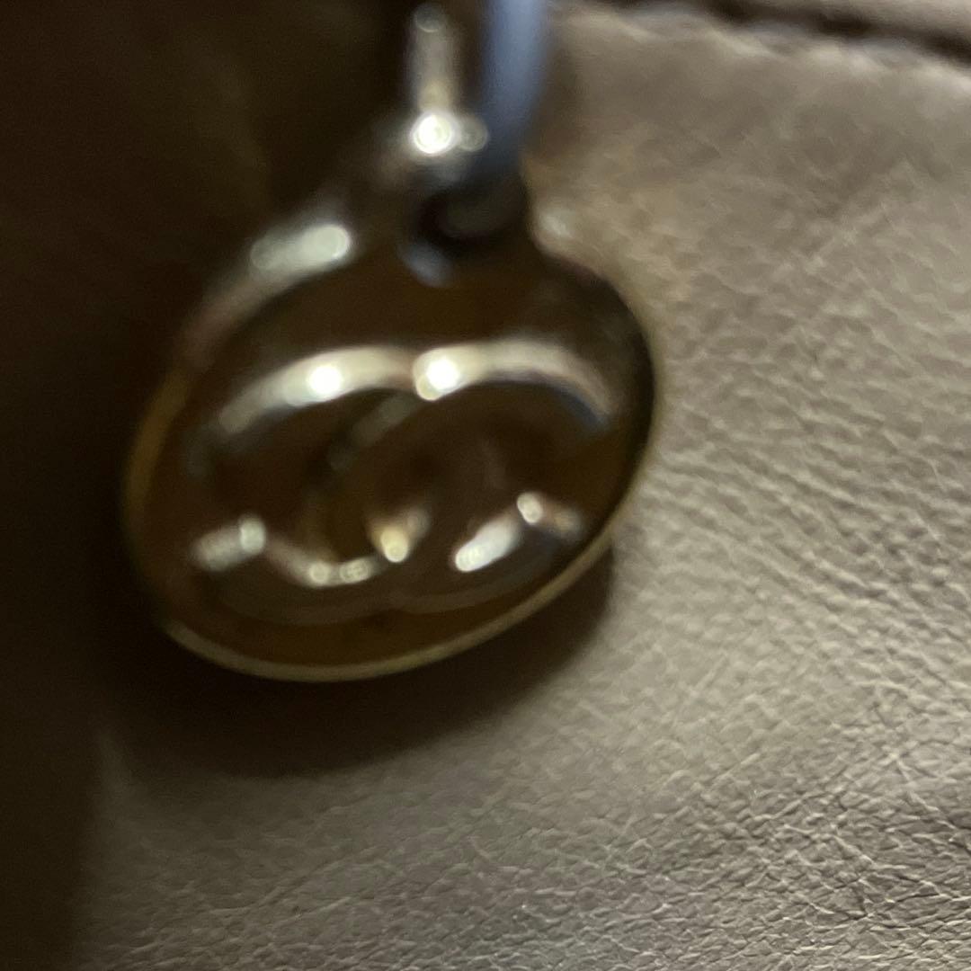 シャネル　復刻トート　キャビアスキン　ベージュ　金具　ゴールド　正規店購入　本物