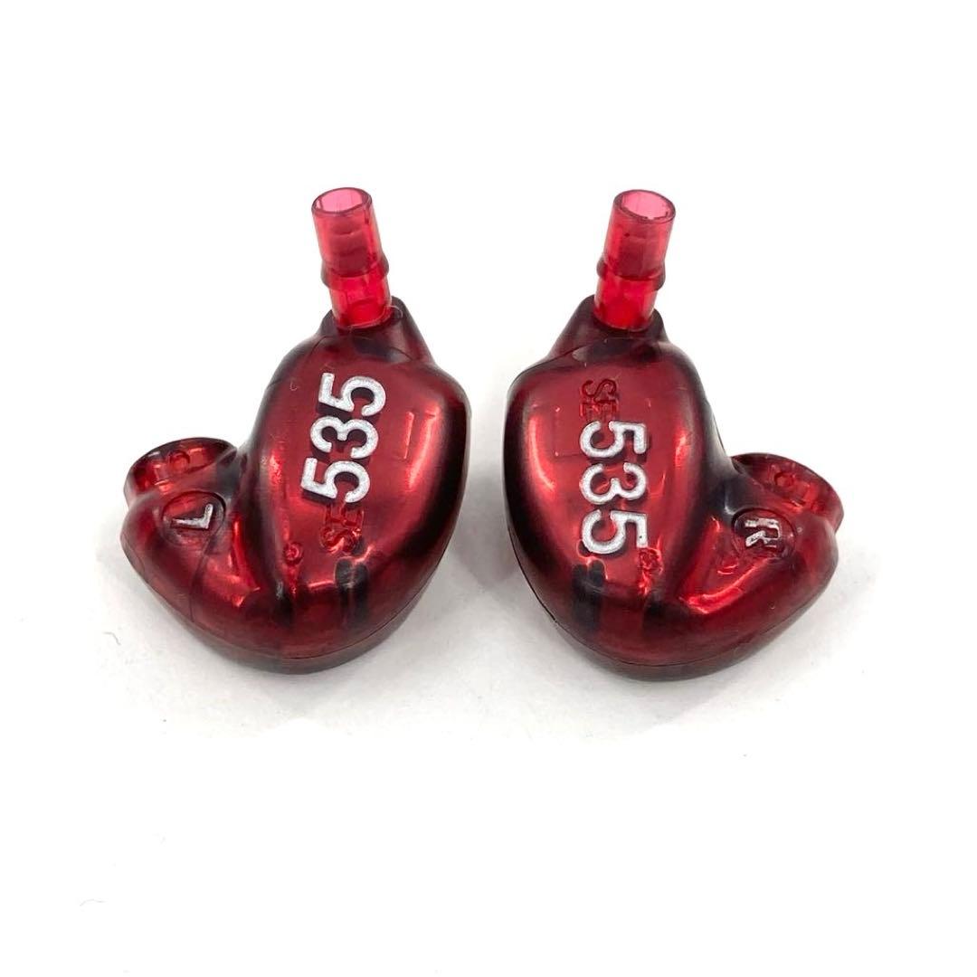 SHURE シュア イヤホン SE535 動作確認済み 本体のみ レッド