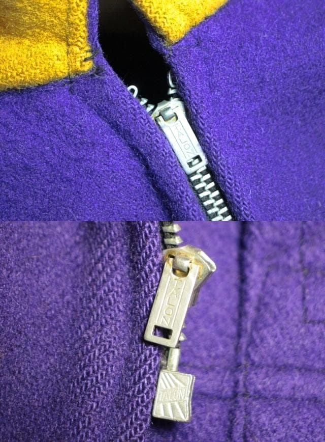 【40s ビンテージ】ツートーン ウール スポーツジャケット ピンチバック