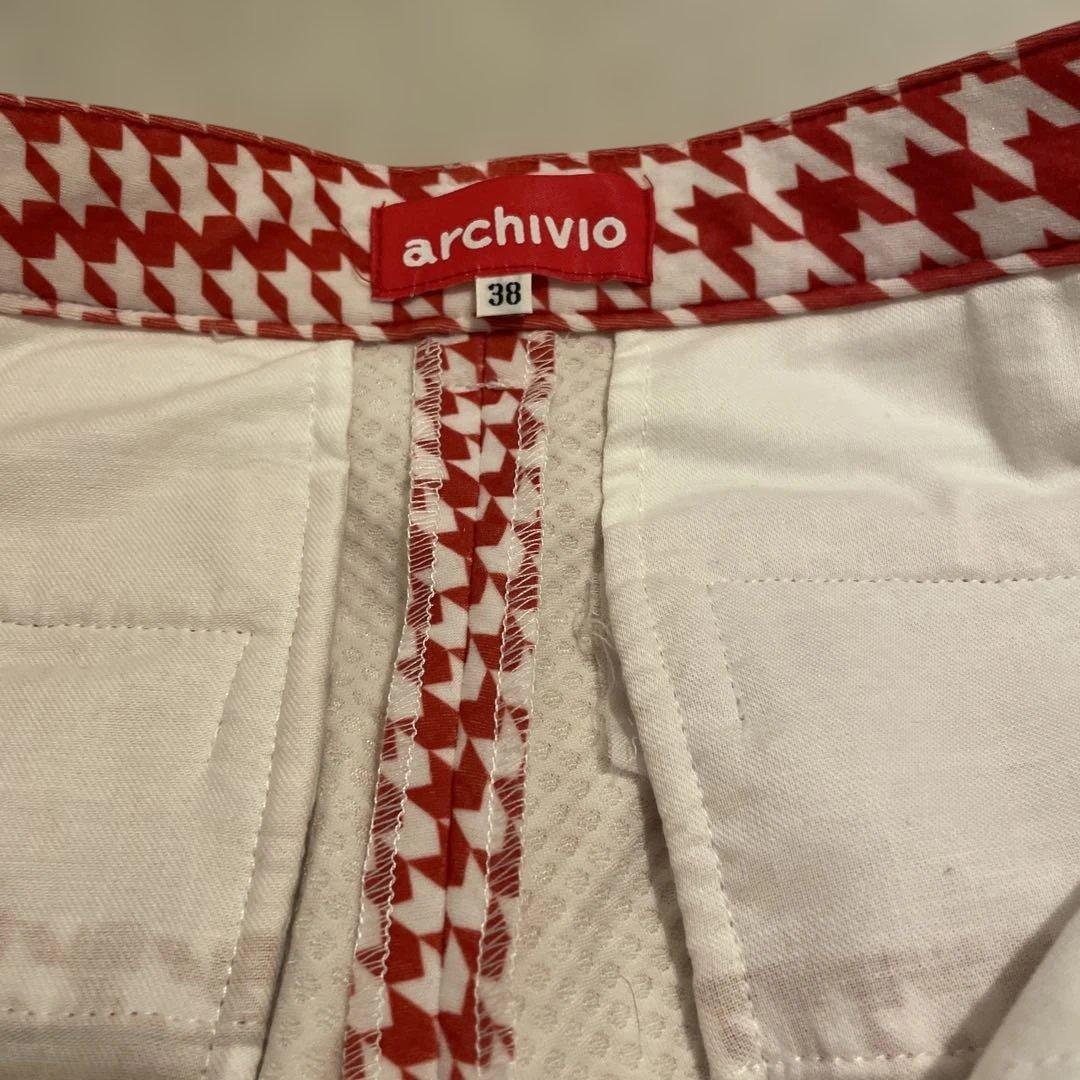 新品未着用 archivio ストレッチパンツ 38