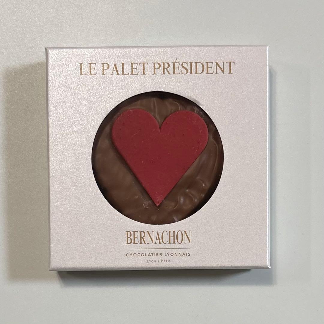ベルナシオン☆コフレ ブッシェ パレ プレジデント　ハート型タブレット　ミルク