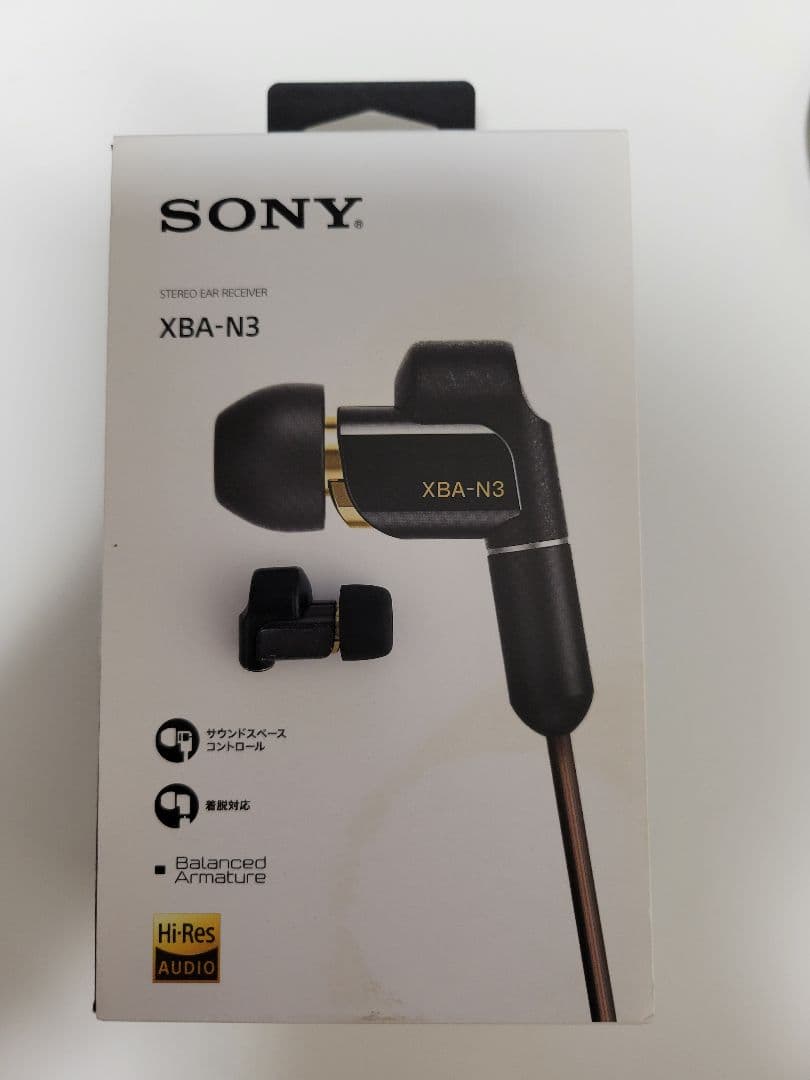 SONY XBA-N3 イヤフォン　片耳のみ(R)