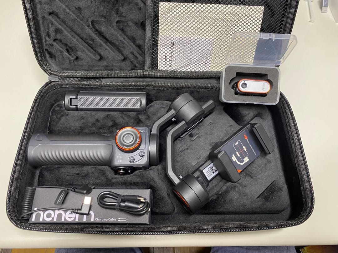 Hohem M6 AI追尾&フィルライト付き3軸ジンバルセット