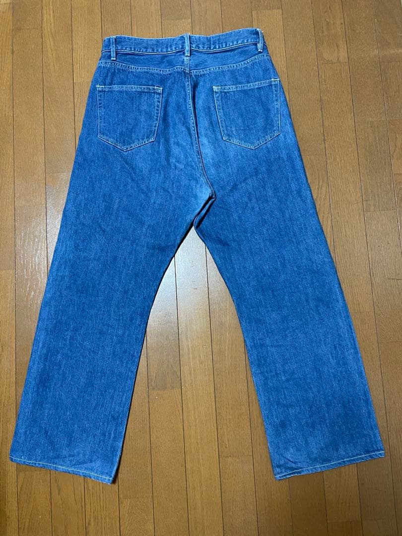 パンツ AURALEE SELVEDGE LIGHT DENIM PANTS