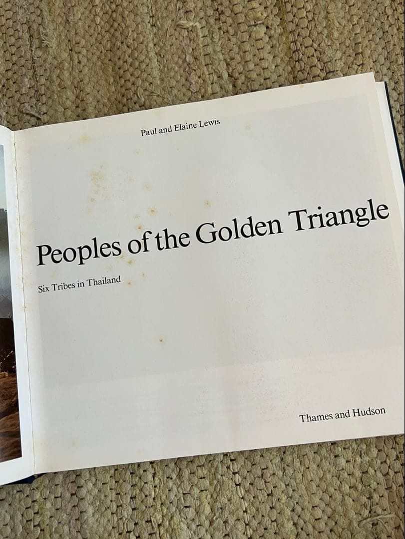 Peoples of the Golden Triangle 古書／洋書