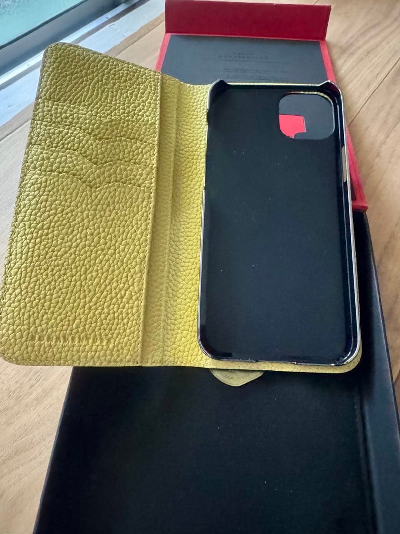 BONAVENTURA 手帳型ケース グレー