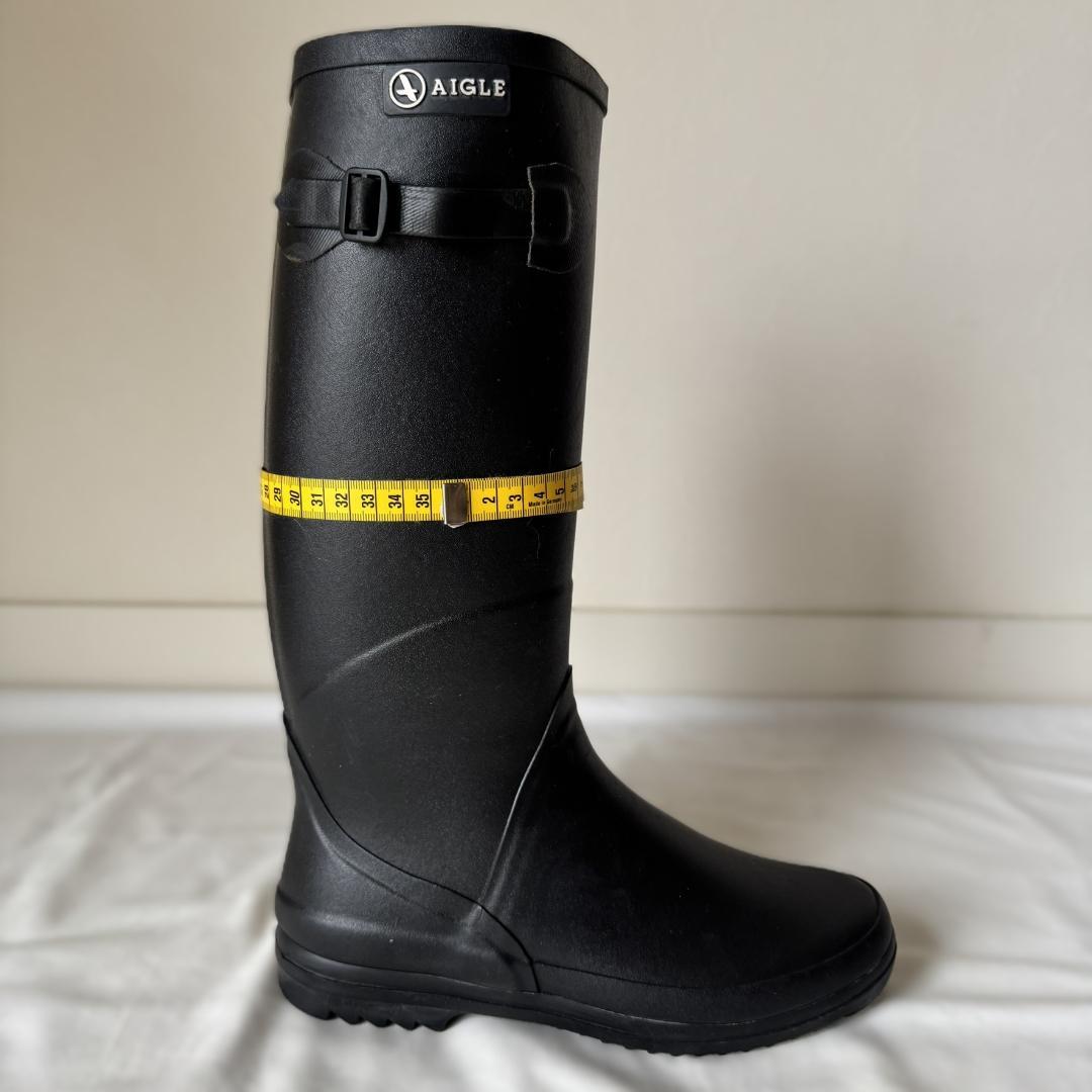 エーグル　シャンタベル/ロング/ラバーブーツ/長靴/レインブーツ/ブラック