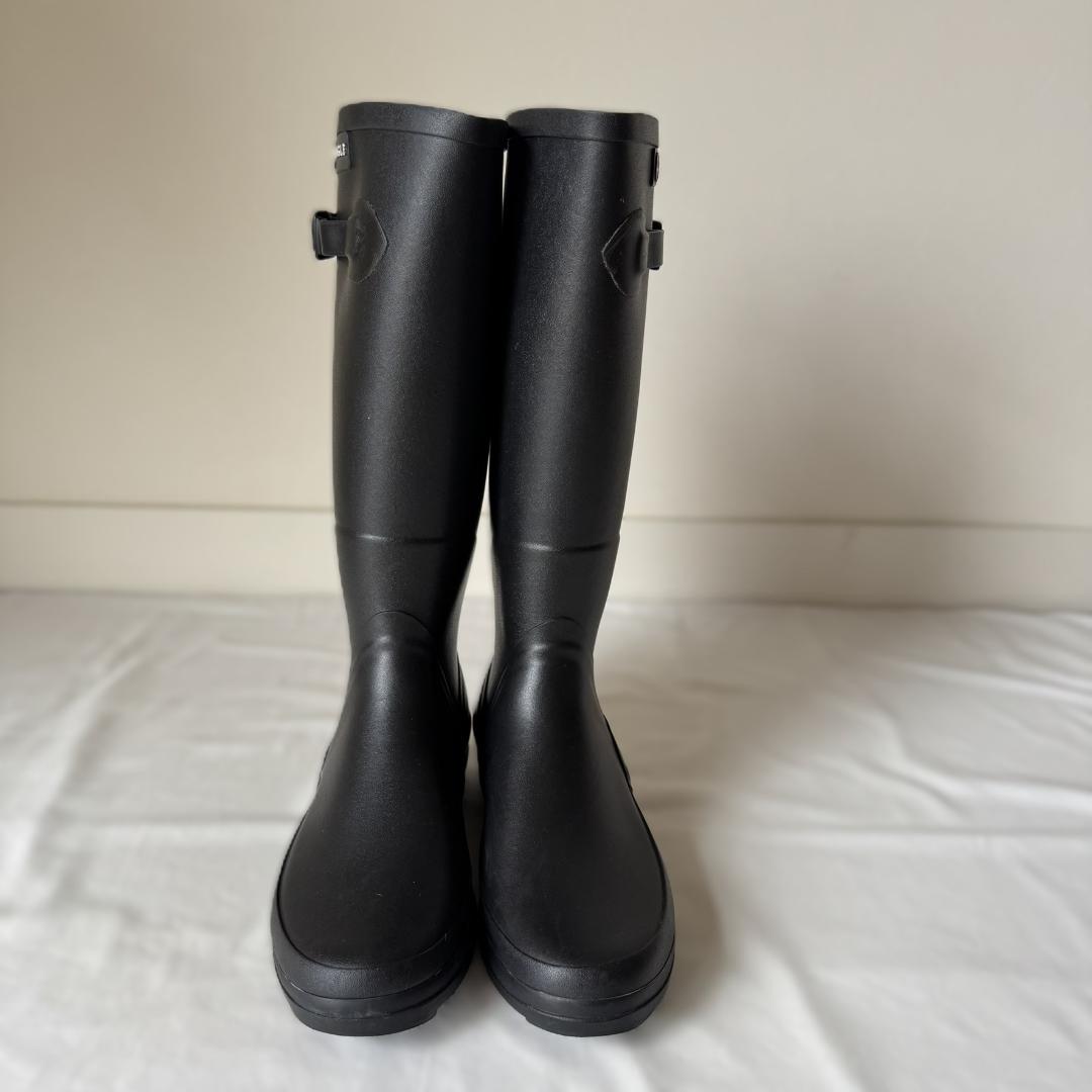 エーグル　シャンタベル/ロング/ラバーブーツ/長靴/レインブーツ/ブラック