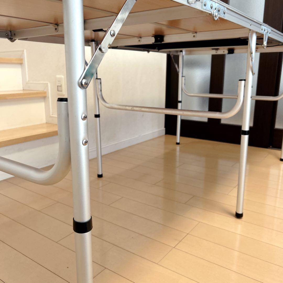 コールマン4つ折りBBQテーブル チャコールグリルセット