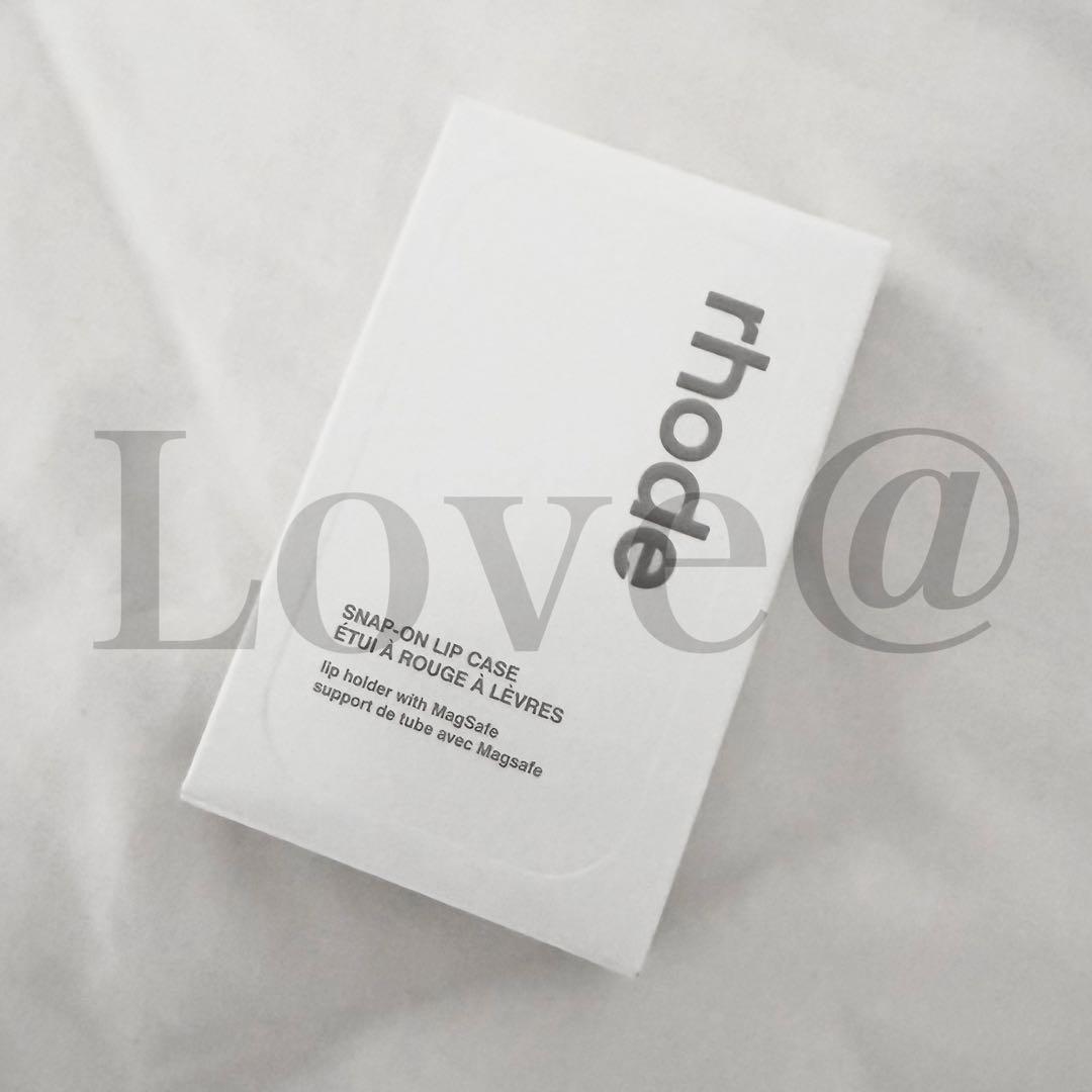 rhode snap-on lip case iPhoneケース ホワイト