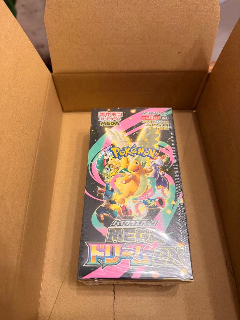 【新品未開封品】ポケモンカードゲームMEGAドリームEXハイクラスパック1Box