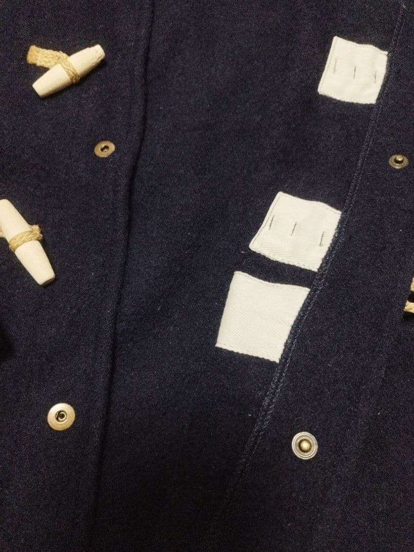 別注 Gloverall YMC ダッフルコート ダークネイビー S