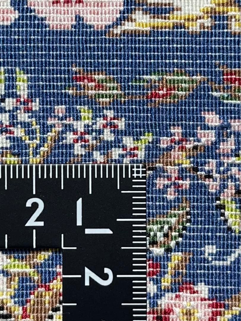 最高級 ペルシャ絨毯シルク イラン クム産 約216万ノット81×121cm