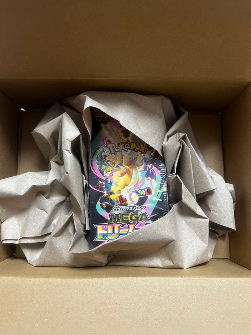 ポケモンカードゲーム ハイクラスパック MEGAドリームex BOX シュリンク