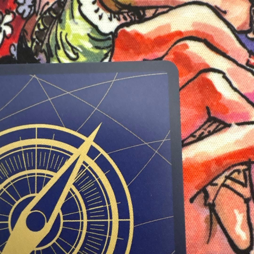 ワンピースカード　ティーチ　正規品　コミックパラレル　コミパラ　SR 新品　黒