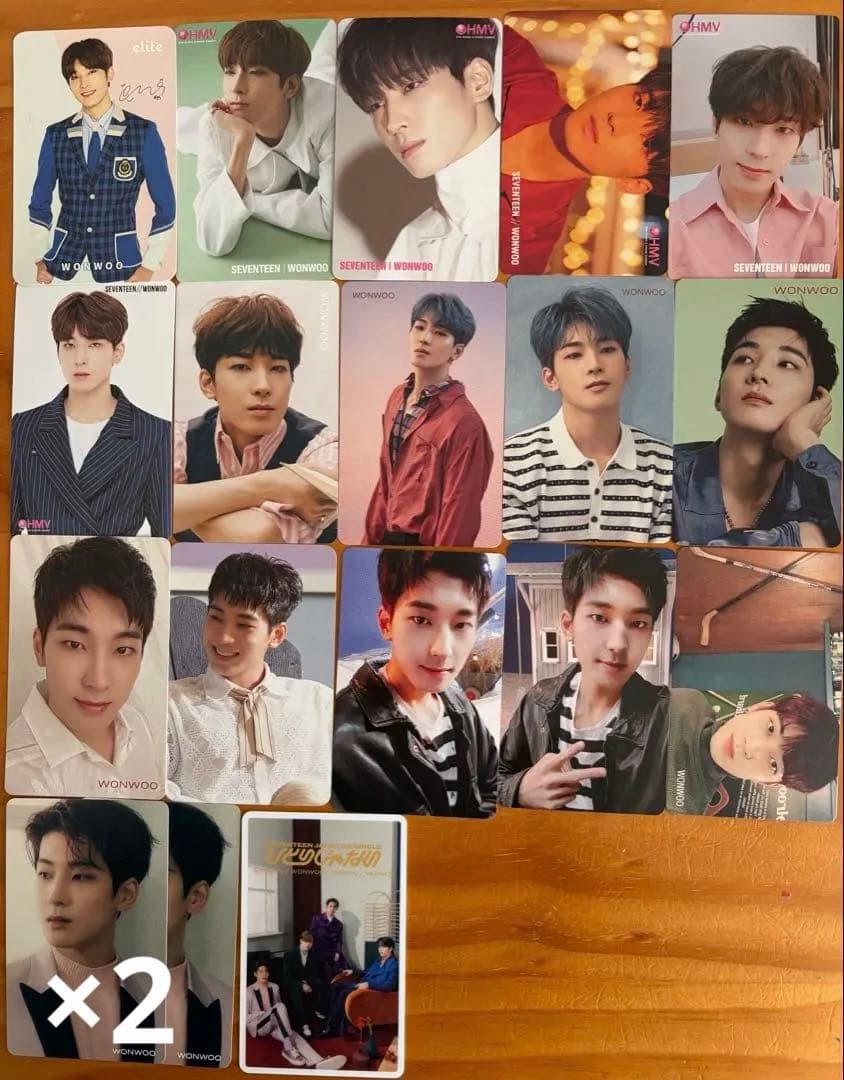 SEVENTEEN セブチ ウォヌ トレカセット HMV ELITE
