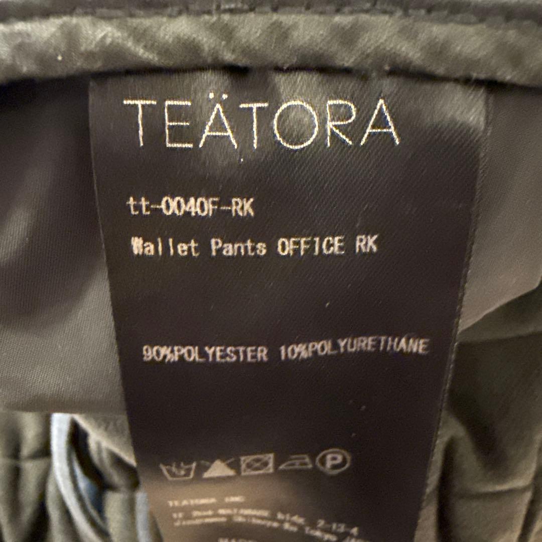 TEATORA Wallet Pants OFFICE RK(ルームキー)