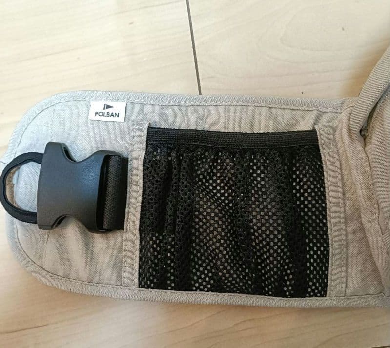 POLBAN ADVANCE ヒップシート アイスグレー