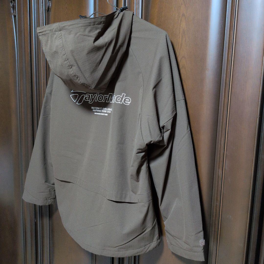 テーラーメイド:レディース:Lサイズ:フルジップ フーディー:グリーン/ネイビー