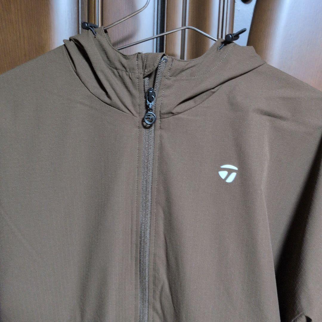 テーラーメイド:レディース:Lサイズ:フルジップ フーディー:グリーン/ネイビー