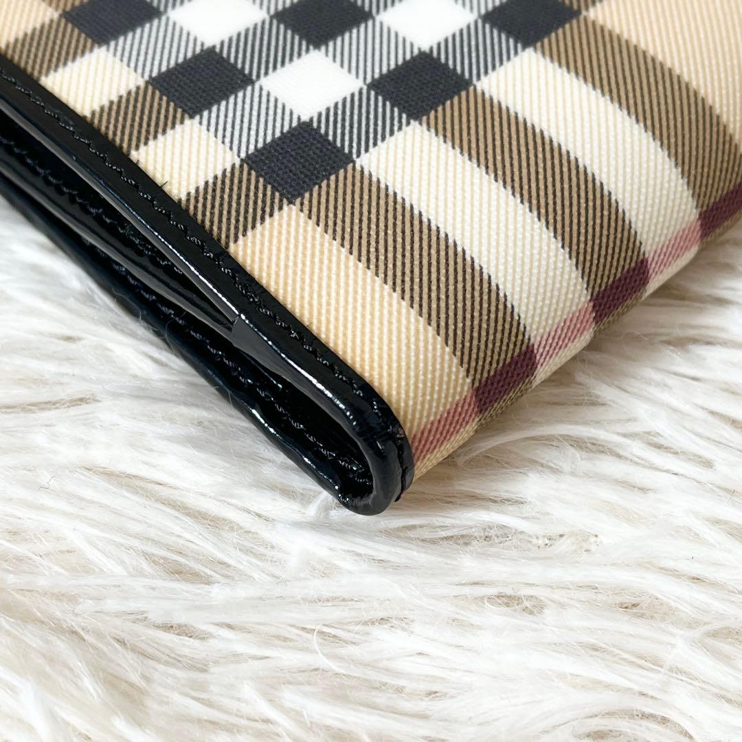 新品未使用✨Burberry バーバリー　長財布　ノバチェック　ベージュ　がま口