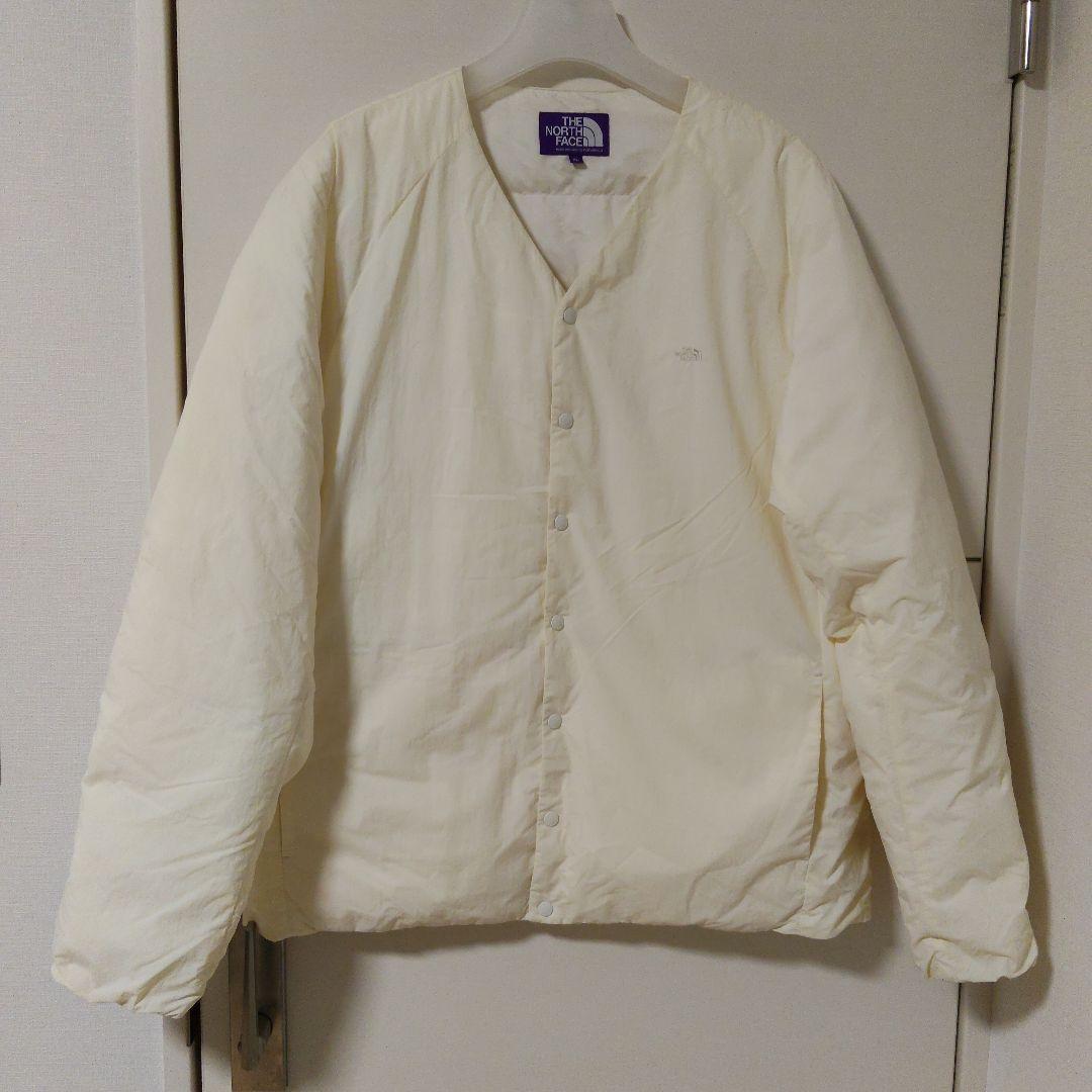 NORTH FACE PURPLE LABELダウンカーディガン