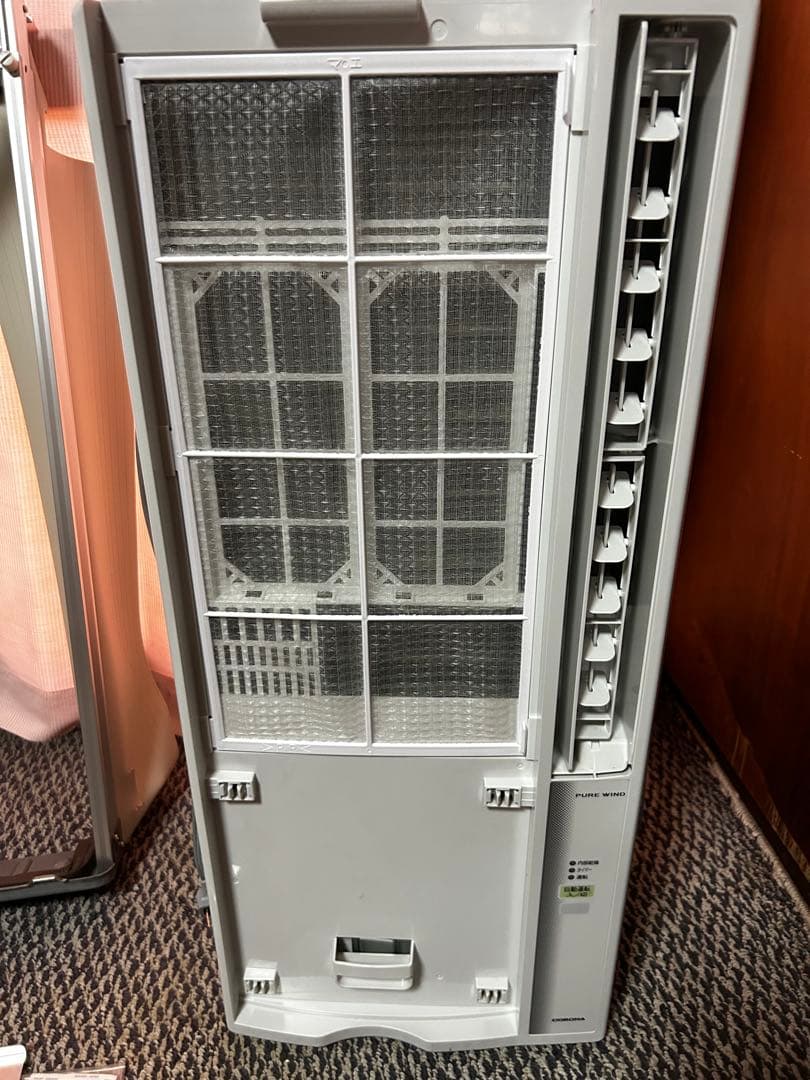 【2024年製美品】コロナ CW-1624R-WS 窓用・ウインドエアコン