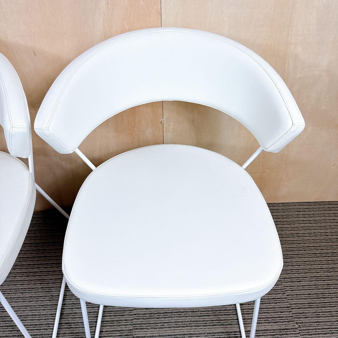 【展示品】 カリガリス コヌビア New York 本革 ダイニングチェア 6脚