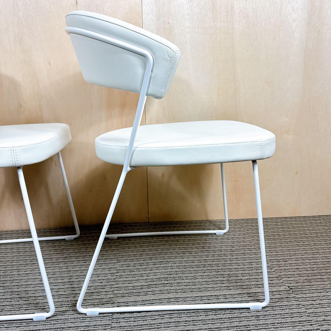 【展示品】 カリガリス コヌビア New York 本革 ダイニングチェア 6脚