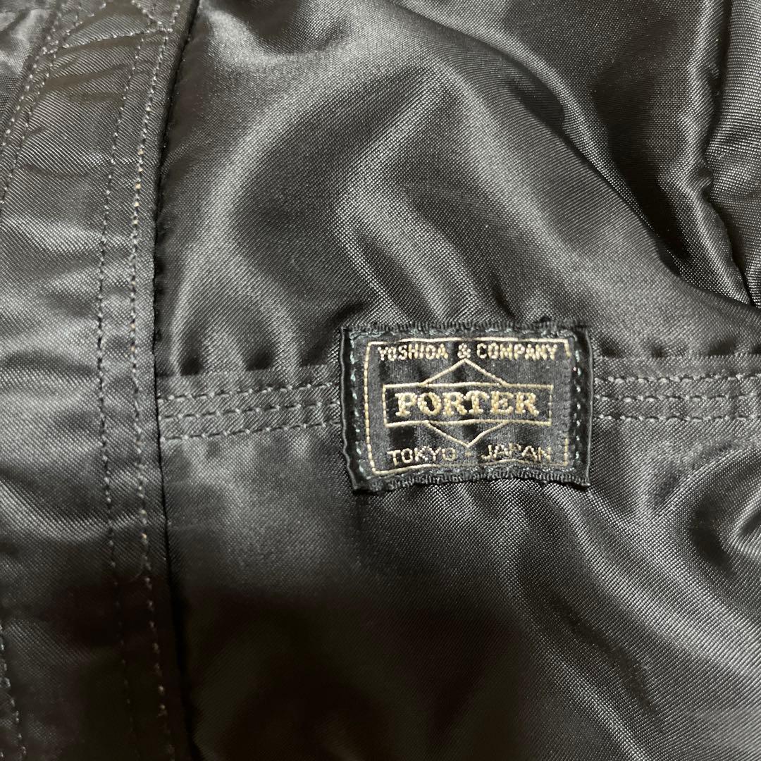 ポーター　タンカー　ドラムバッグ　黒