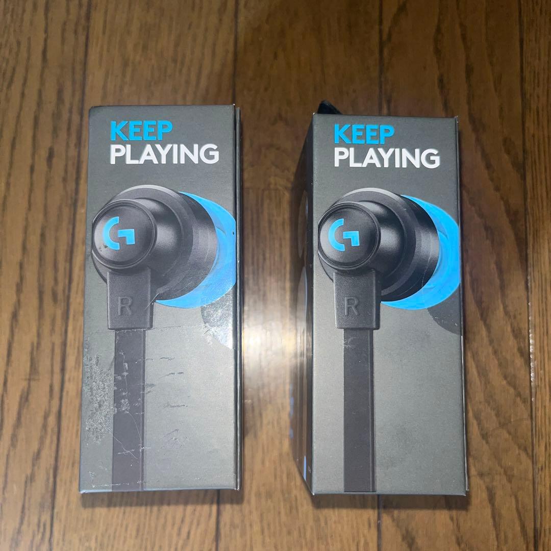 logicool G333 ゲーミングイヤホン 2個セット