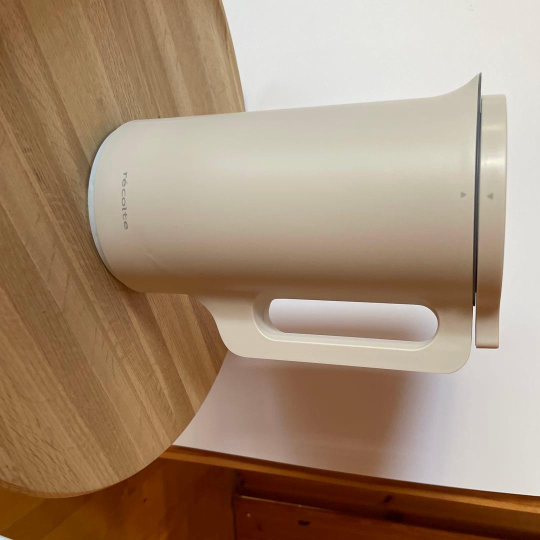 récolte 電気ポット クリーム色 約1.0L