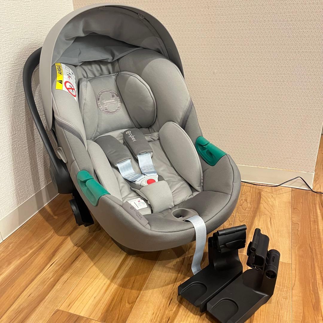 【美品】cybex サイベックス Aton S2 i-Size アダプター付き