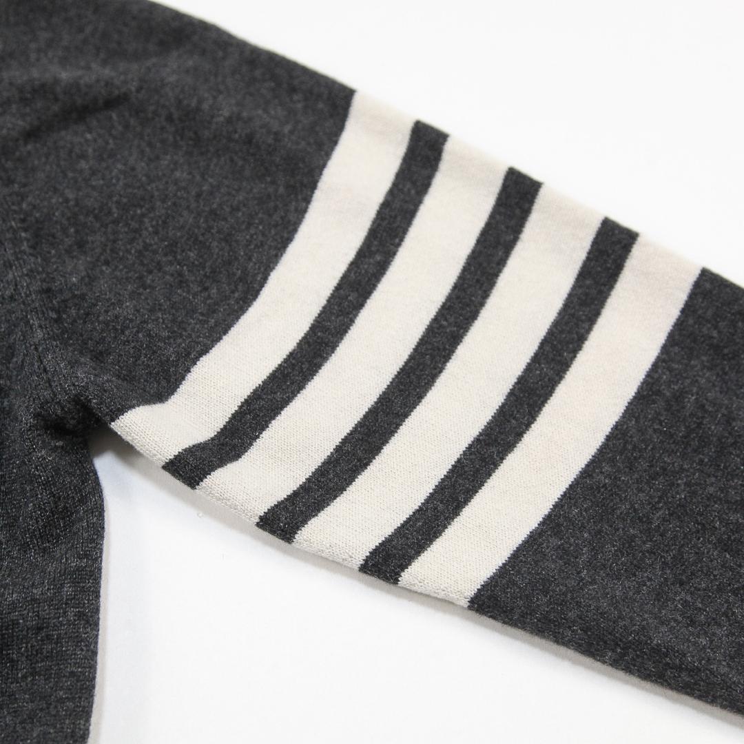 美品 THOM BROWNE クラシック カシミヤ 4BAR カーディガン 42