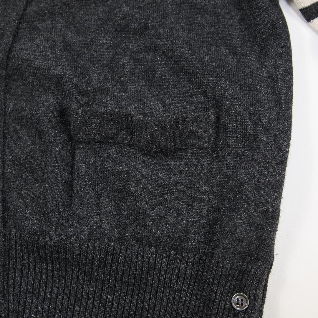 美品 THOM BROWNE クラシック カシミヤ 4BAR カーディガン 42