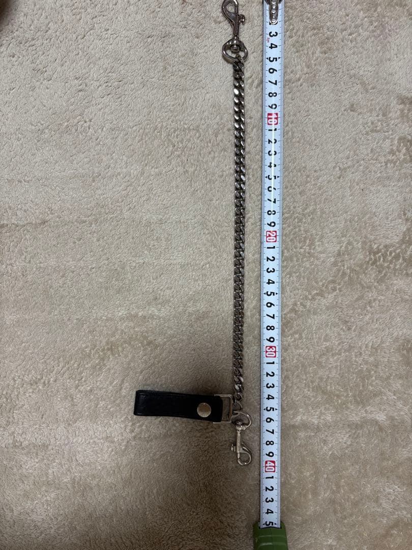 サンローラン　レザー付き ウォレットチェーン　saintlaurentparis