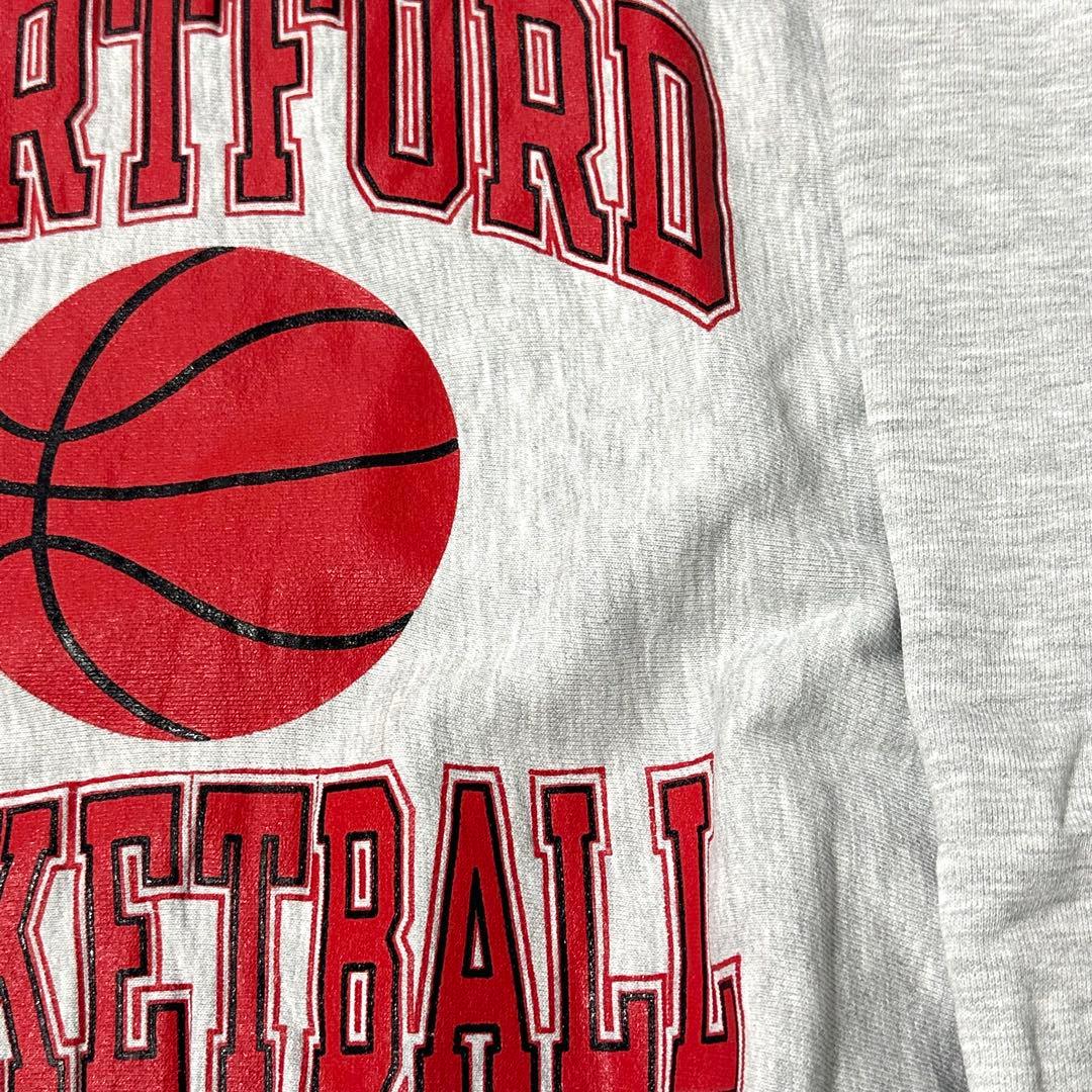 XXL【良品】90s Champion リバースウィーブ 3段ロゴ スウェット