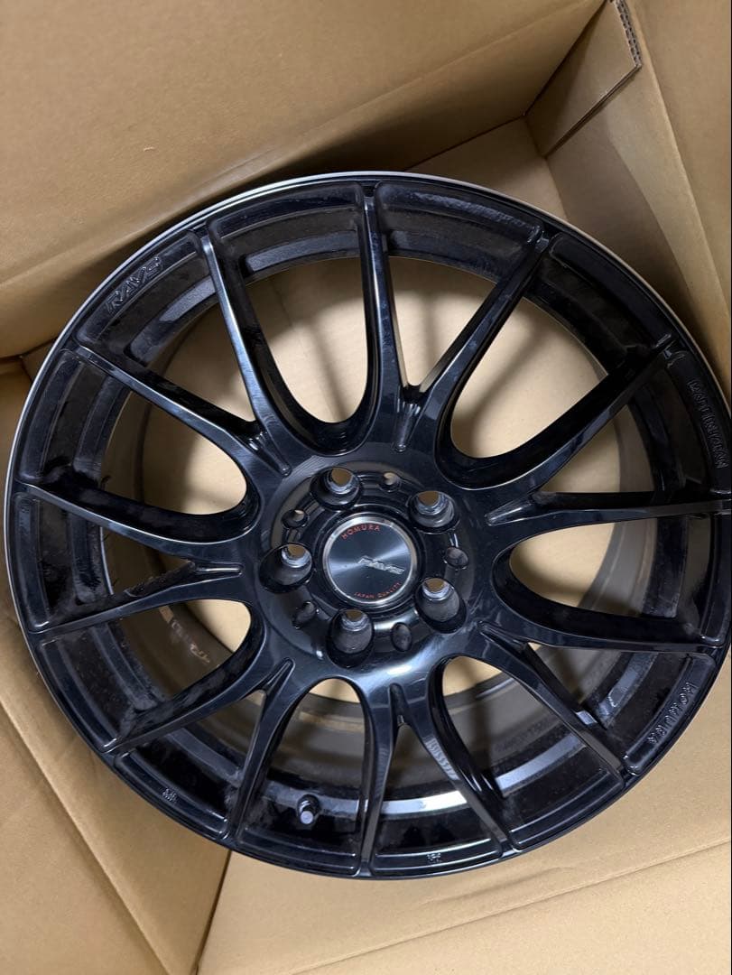 HOMURA 2X7PLUS 18インチ ホイール 4本セット