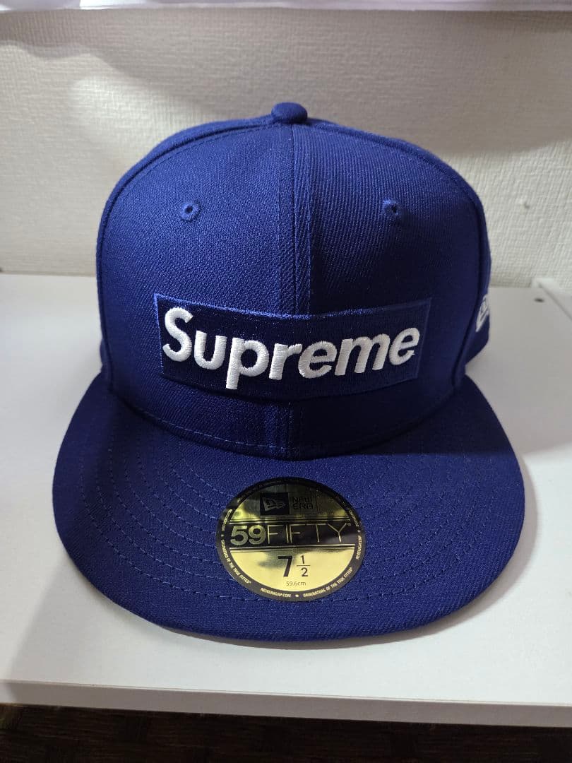 Supreme LA 59FIFTY キャップ ネイビー