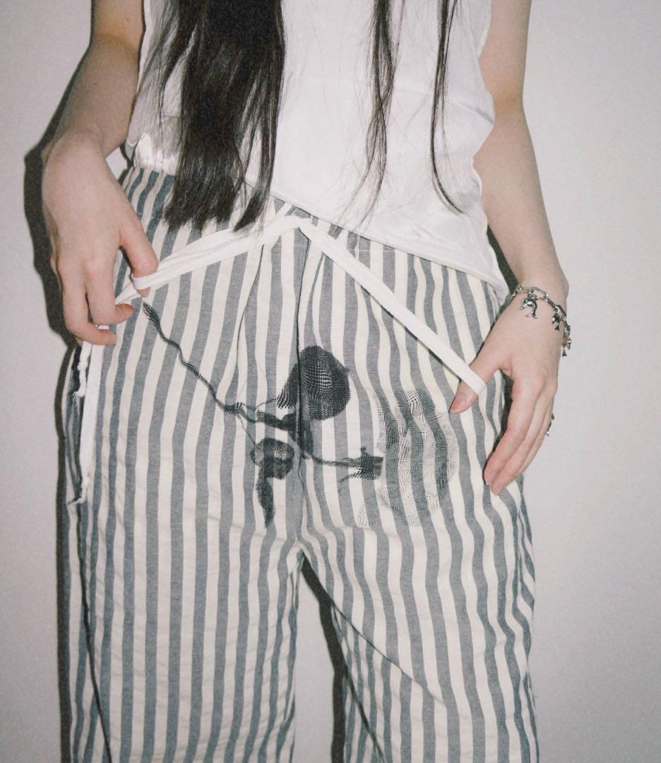 igi グラフィックプリントパジャマパンツ