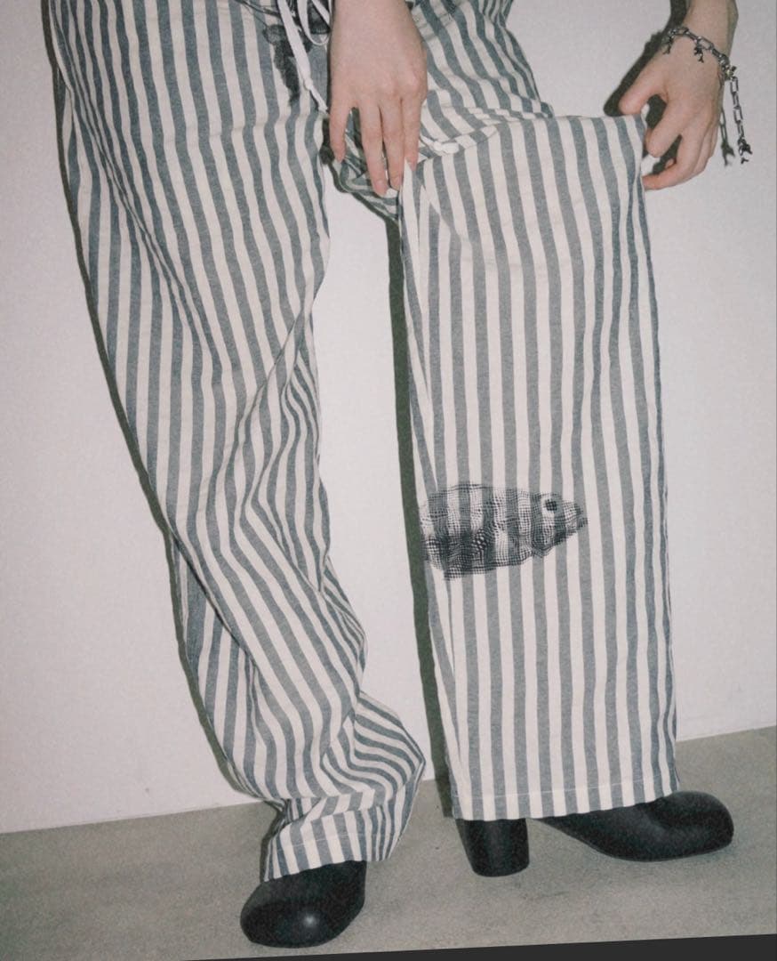 igi グラフィックプリントパジャマパンツ