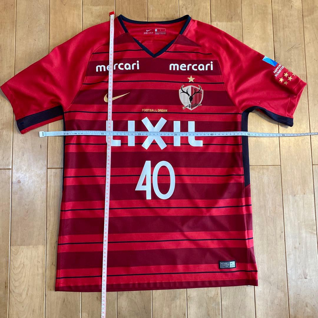 鹿島アントラーズ 小笠原満男40番 現役最終年ユニフォーム