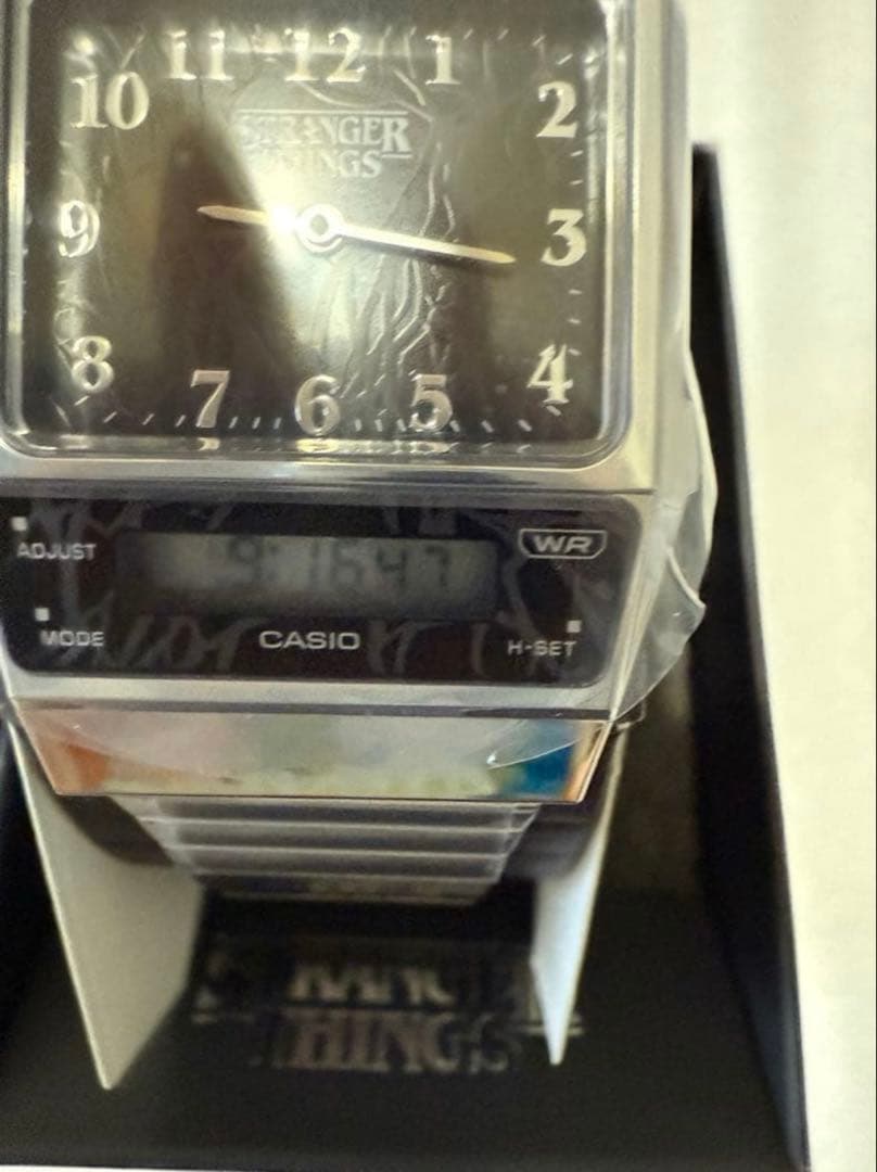 新品 AQ-800EST-1AJR CASIO STRANGER THINGS