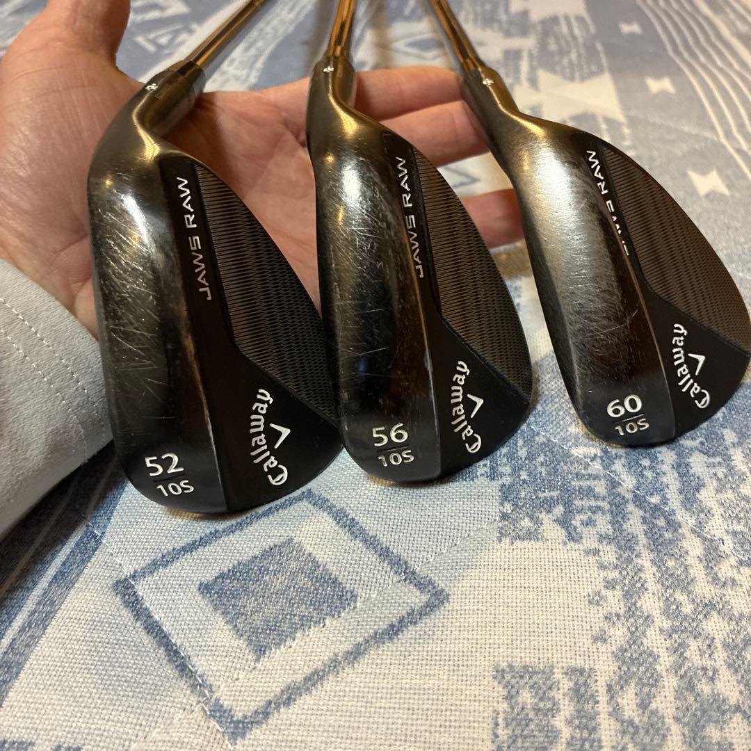 ゴルフウェッジ 52 56 60度 3本セット