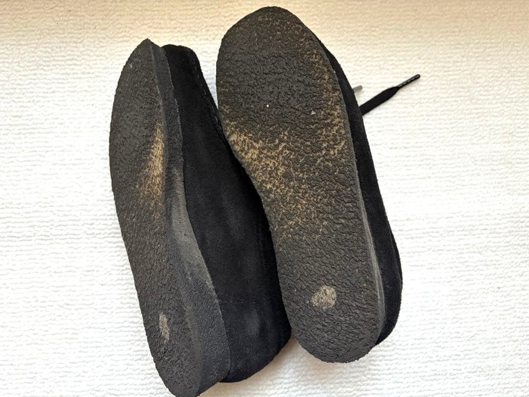 クラークス　ワラビー　ブラック