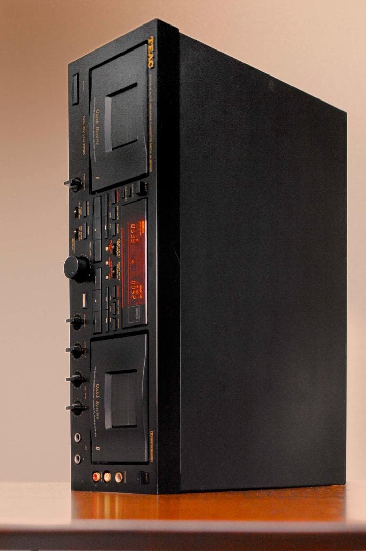 ★TEAC W-6000 ダブルカセットデッキ　♪　NO,1