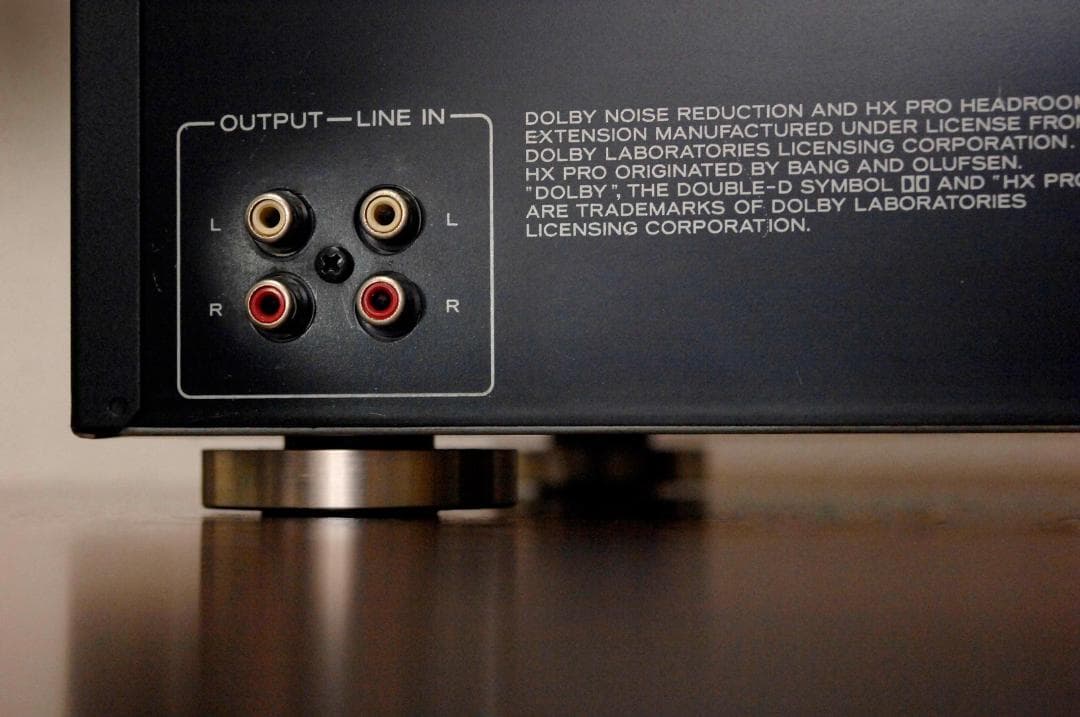 ★TEAC W-6000 ダブルカセットデッキ　♪　NO,1