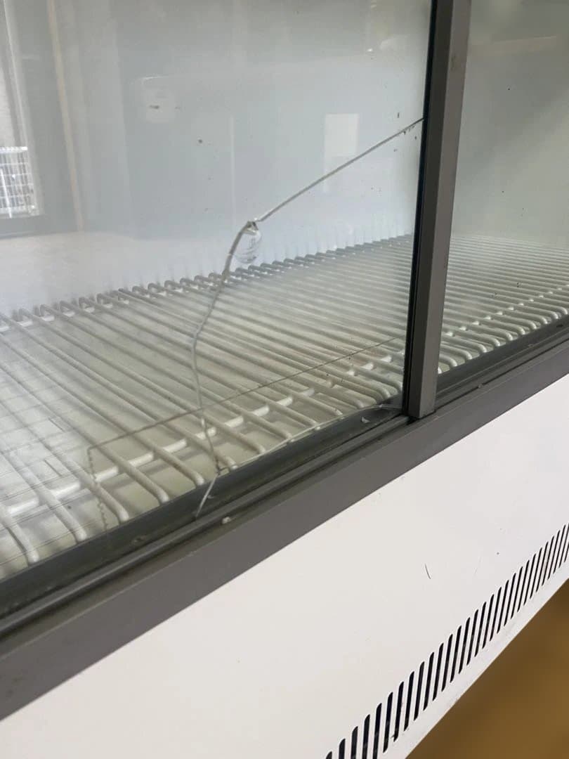 中古　テーブル型冷蔵ショーケース サンデン MUS-U77XE 【店舗用】